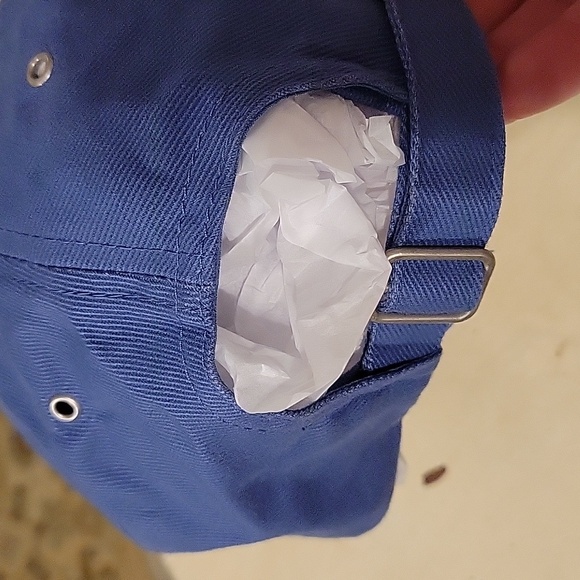 Today Show baseball cap. It is adjustable in a marine blue. - Picture 2 of 3